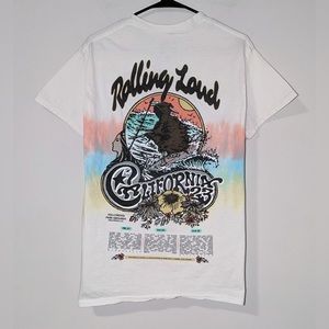 Rolling Loud 2023 T-Shirt Men's Size Small White Hangten Tie Dye Tee California